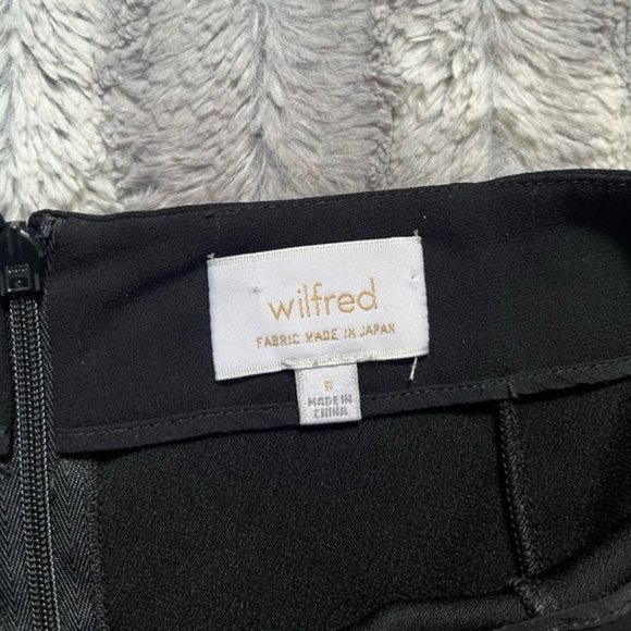 Aritzia Wilfred Larvotto Shorts Black Size 6 - Picture 9 of 10